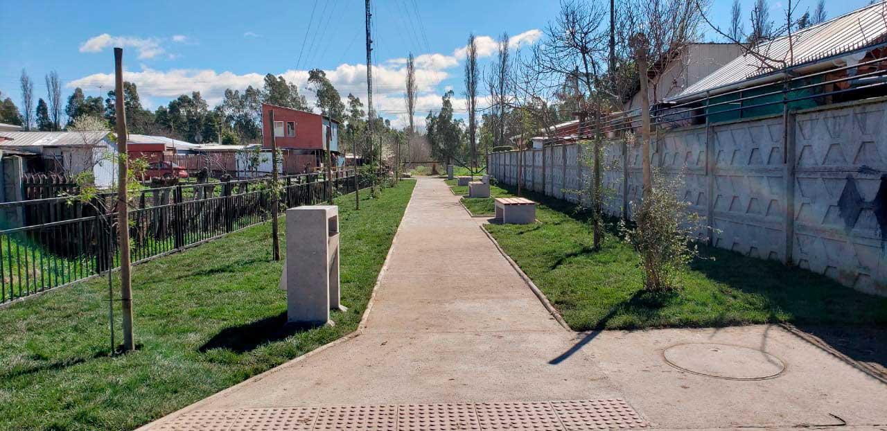 Plaza Araucaria Después 1